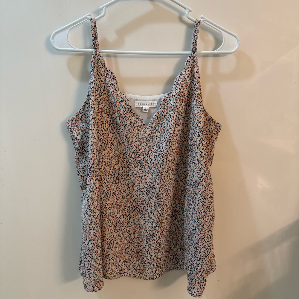 Socialite Multicolor Floral Camisole